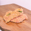 Bistecche di pollo panate