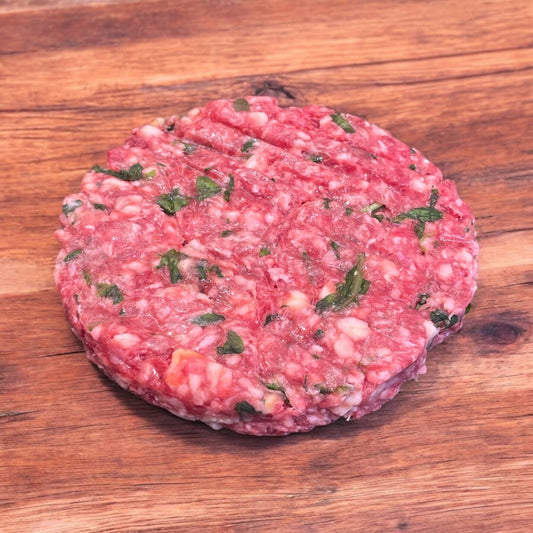 Hamburger provola e rucola