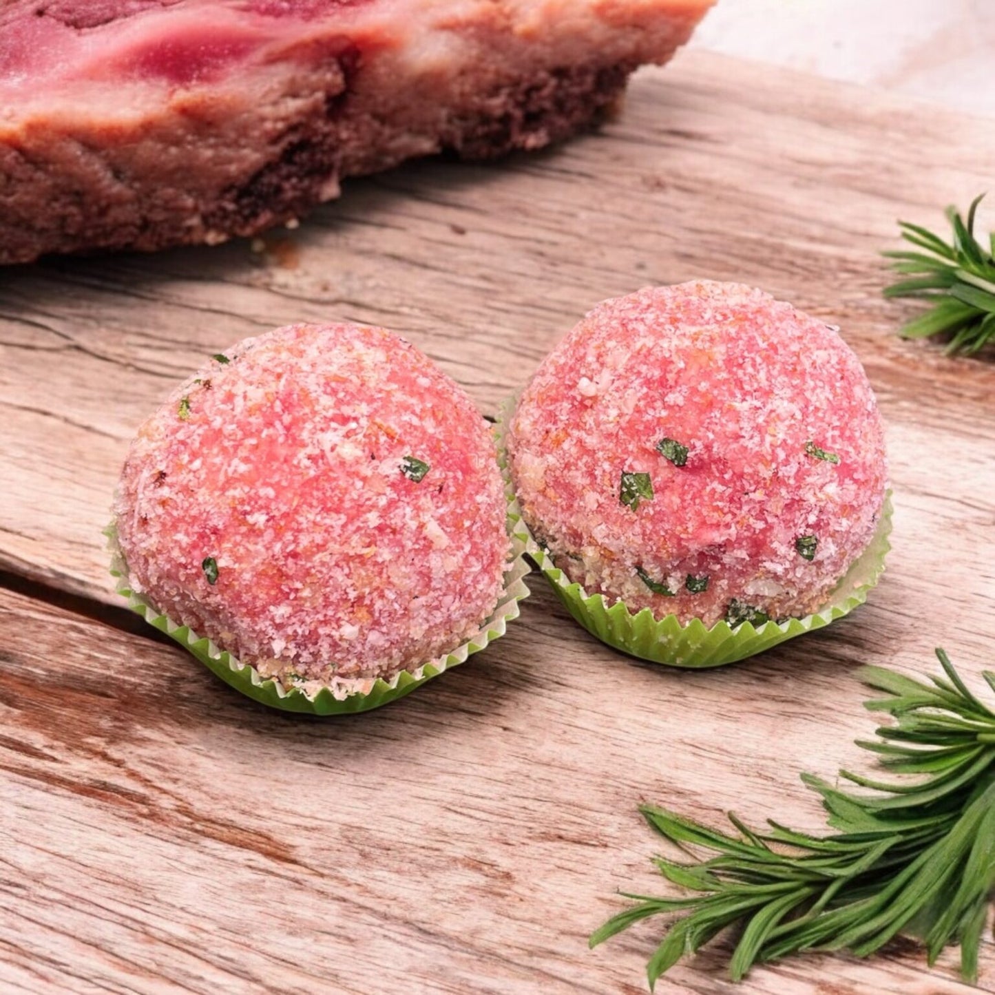 Polpette ripiene provola e speck